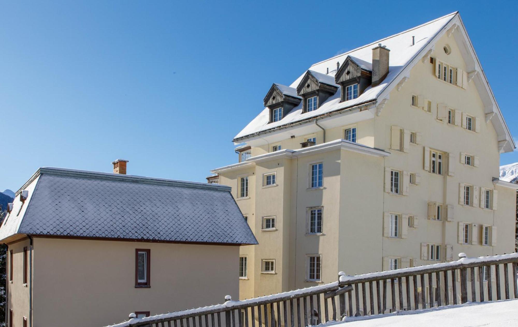 Villa Zentrum Haus Давос Экстерьер фото
